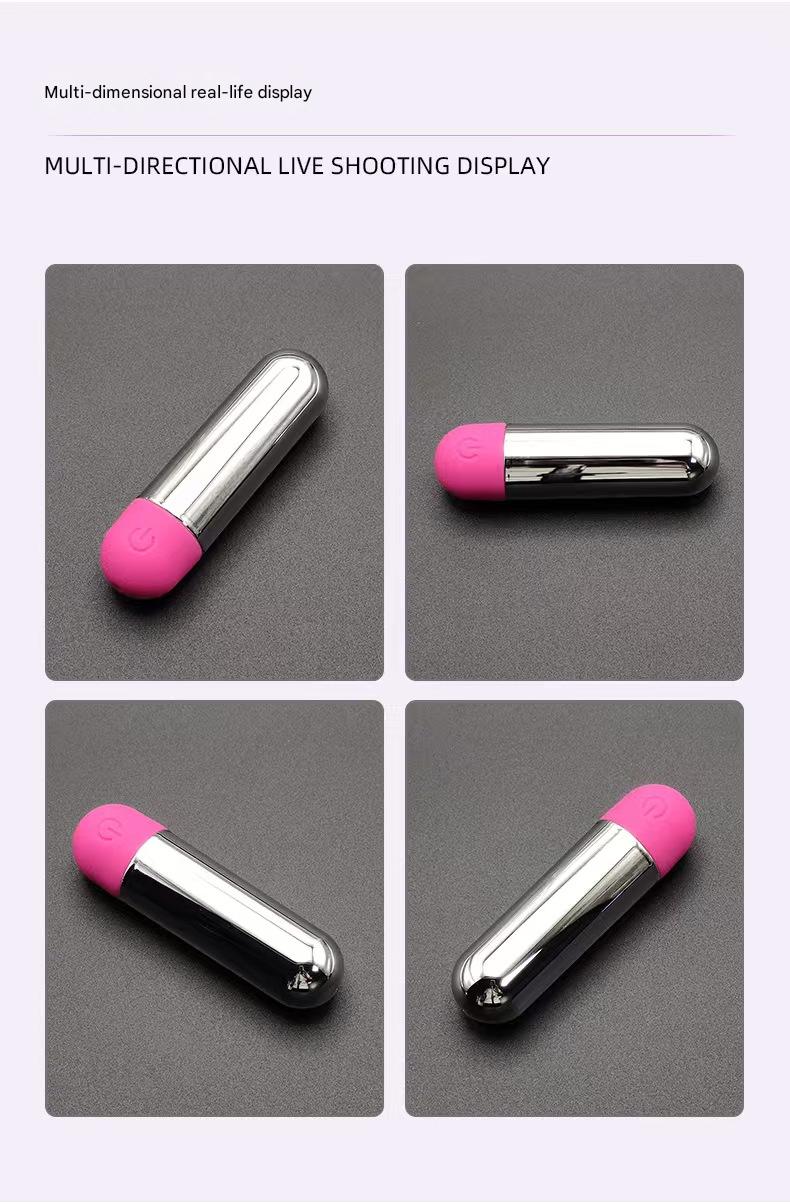 Silver Bullet Clitoral Vibrator Sex Toy