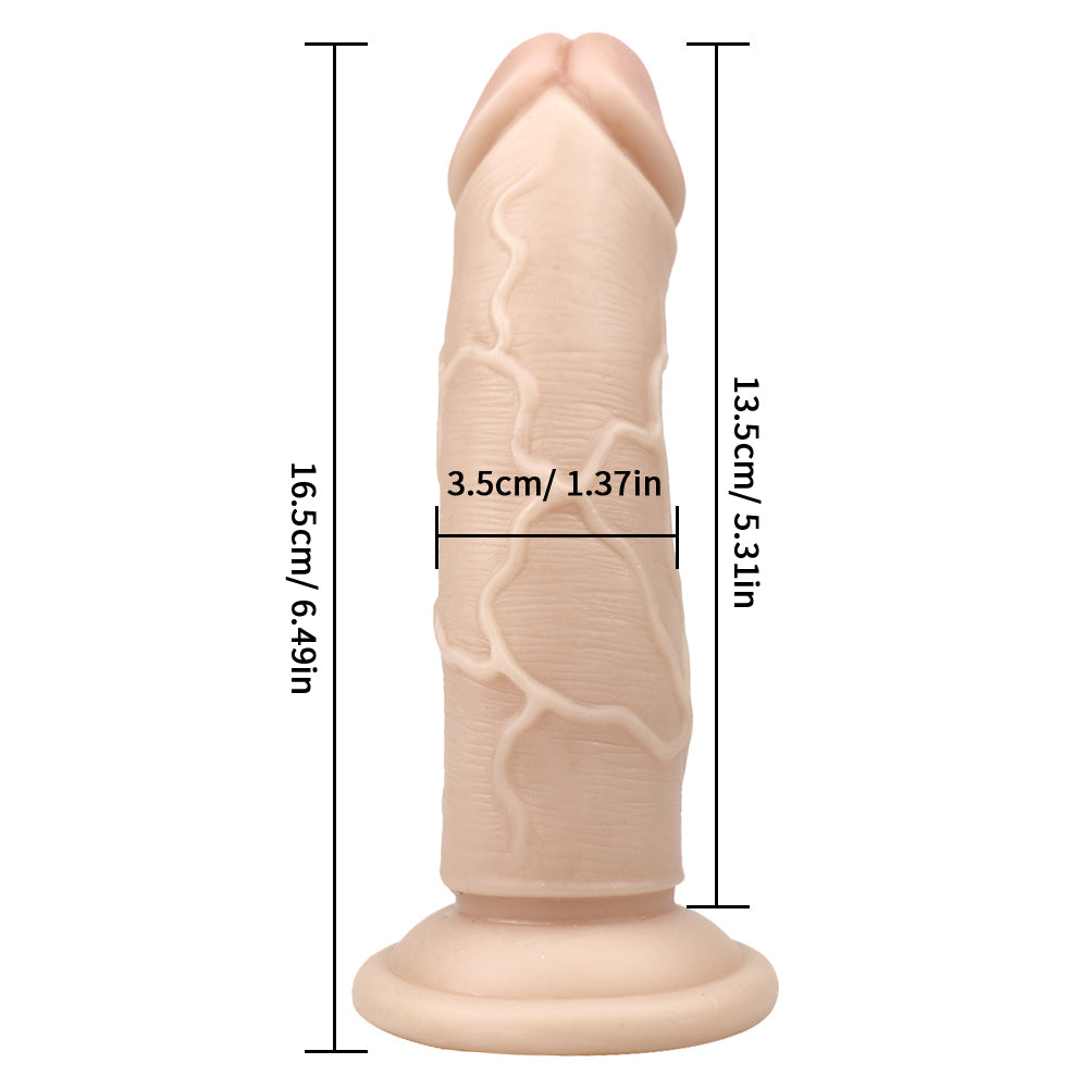 6 inch Skin colored Women Small Dildo