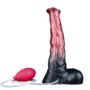 Ejaculating Horse Dildo 10 Inch Liquid Silicone Fantasy