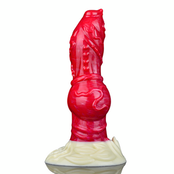 9 Inch Realistic Red Hell Dog Dildo
