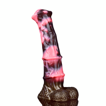 10 Inch Silicone Horse Dildo with Ball Base