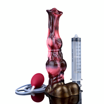 10 Inch Fantasy Knot Horse Squirting Dildo
