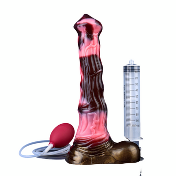 10 Inch Fantasy Silicone Horse Ejaculating Dildo