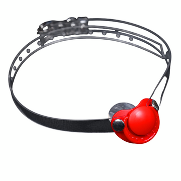 Pacifier Gag Adult Red Kinky BDSM Fetish