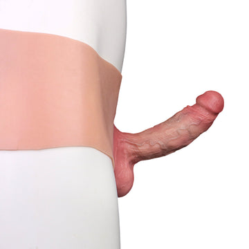 Realistic Silicone Male Hollow Dildo Panties