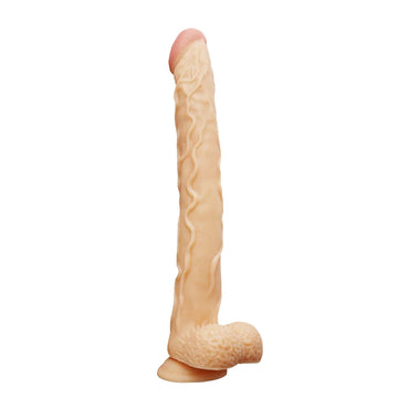 15 inch Dildo Flesh Long Anal Giant