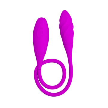 Purple Double Quiet G Spot Egg Vibrator