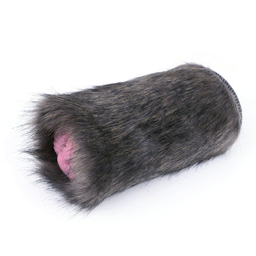 Hairy Fleshlight Fantasy Animals Black Cat Pocket Pussy