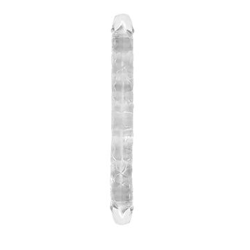 18 Inch Long Clear Jelly Double Dildo