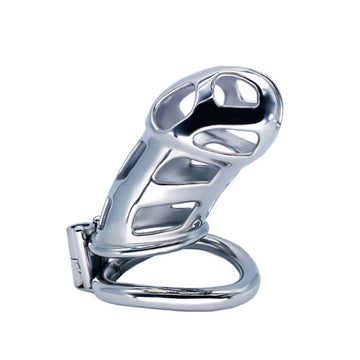 stainless steel Cobra Male chastity cage