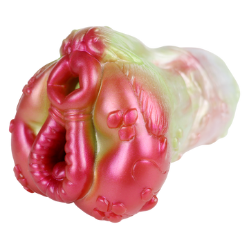 Double Anal Vaginal Silicone Horse Pussy