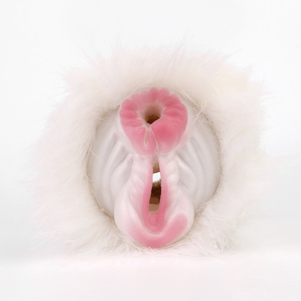 White Plush Fantasy Animal Pussy Horse Fleshlight