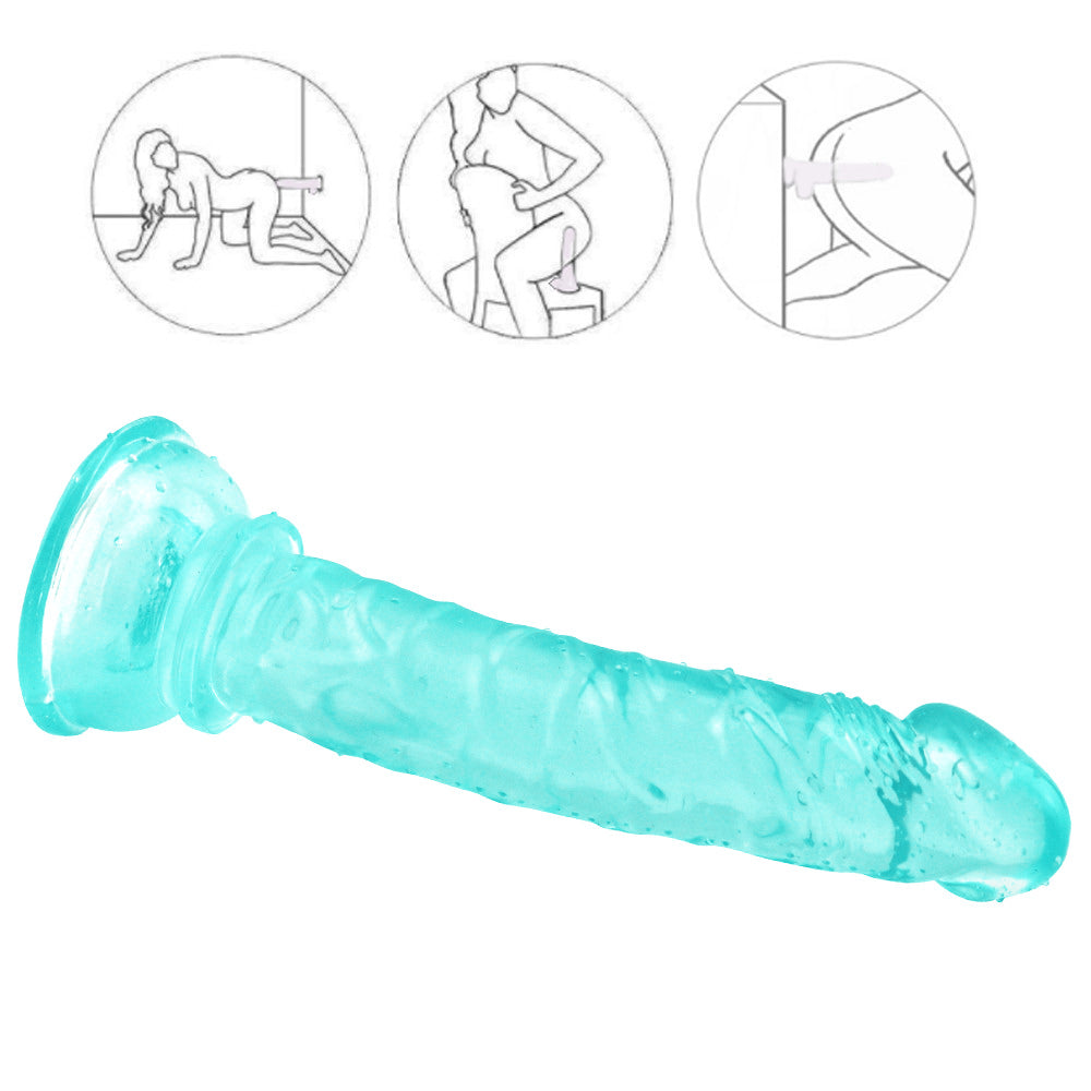 5 Inch Small Green Smooth Jelly Dildo