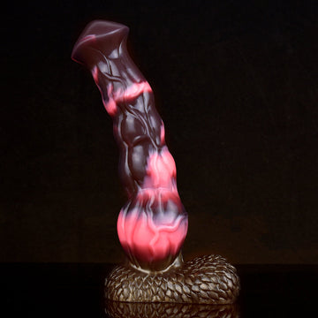 9 Inch Silicone Muscle Horse Animal Dildo