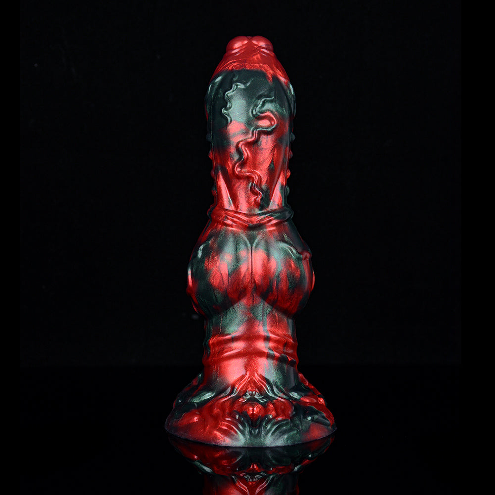 9 Inch Animal Knot Silicone Dog Dildo