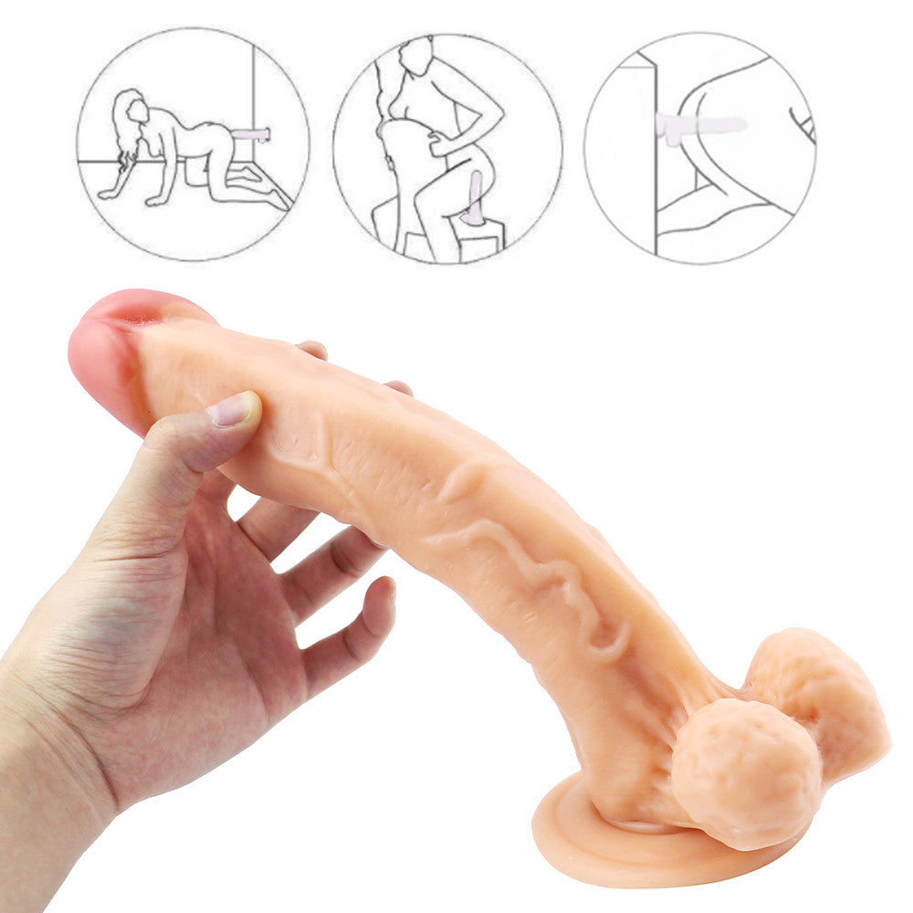 10 Inch Long Flesh Realistic Dildo