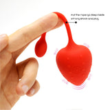 Load image into Gallery viewer, Wireless Vibrating Egg Red Discreet Sex Toys