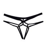 Load image into Gallery viewer, strappy panties erotic open thong women bondage