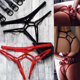 Load image into Gallery viewer, strappy panties erotic open thong women bondage
