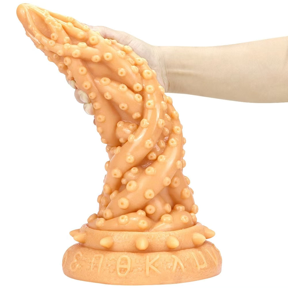 14 Inch Giant Octopus Tentacle Tapered Dildo