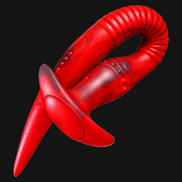 Anal Depth Toys Scarlet Tentacle Dildo