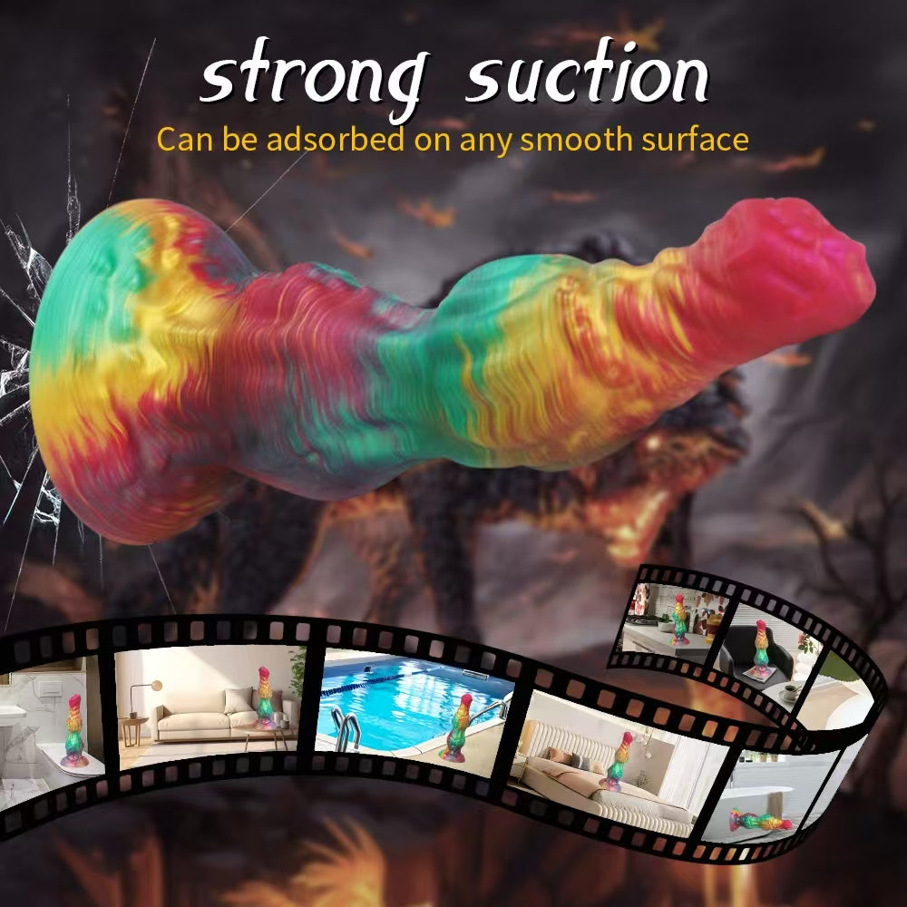 Huge Soft Hell Werewolf Monster Dildo