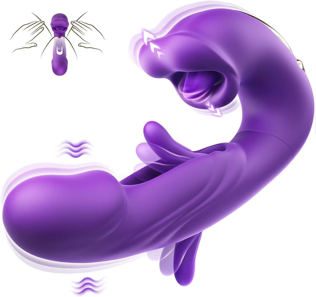 Flapping Clit Vibrator Kissing Mouth Vibration