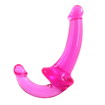 Women's Wear Borosilicate Glass Strapless Dildo