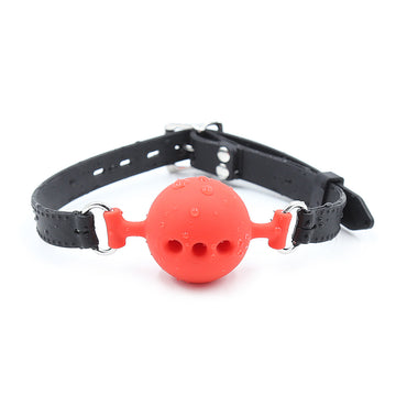 Breathable Silicone Mouth BDSM Ball Gag