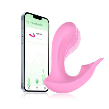 Pink Wearable Dual Motor Vibrating Panties