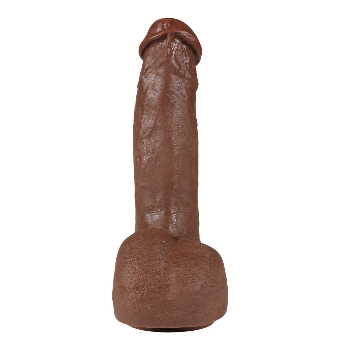 Shaft Brown Large with Balls 11 Inch Dildo
