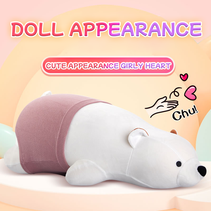 Stuffed Animal Sex Toy Infinity Pillow Bear with Dildo Machine