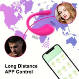 Load image into Gallery viewer, Vibrating Egg Bluetooth Pink Sex Toys Long Distance