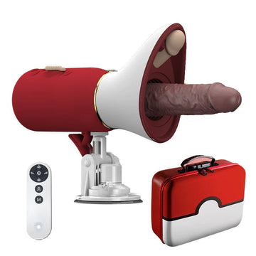 Speaker Realistic Hidden Thrusting Dildo Sex Machine
