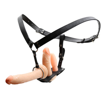 Adjustable Strap On Set  Butt Plug Harness