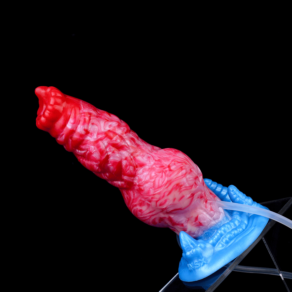 7 Inch Fantasy Ejaculating Dog Inflatable Dildo