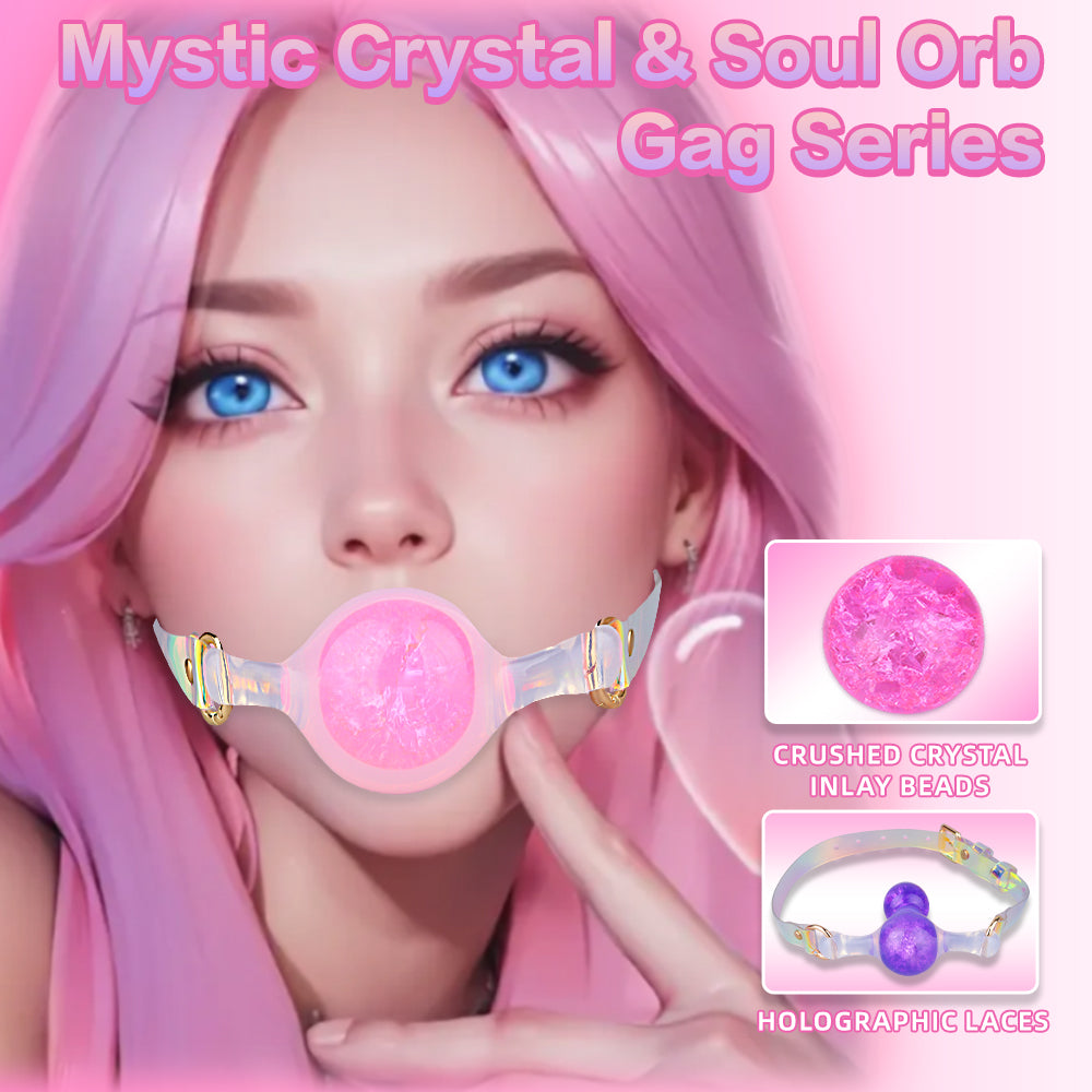 Anime Ball Gag Crystal SPIRIT ORB BDSM