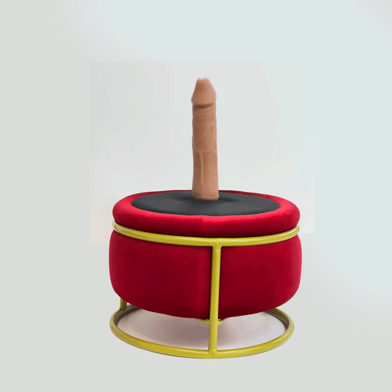 Red Seat Dildo Machine Discreet Secret Sex