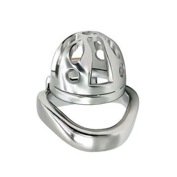 Tiny Metal Male Chastity Cage
