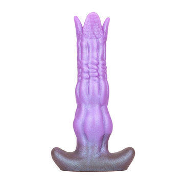 7 Inch Purple Inflatable Ovipositor Dildo