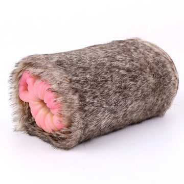 Lion Pussy Soft Silicone Plush Animal Masturbator