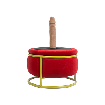 Red Seat Dildo Machine Discreet Secret Sex
