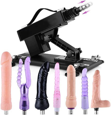Anal Vaginal Double Ssex Dildo Machine