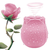 Load image into Gallery viewer, Pink Rose Toy nipple sucking stimulator Flower