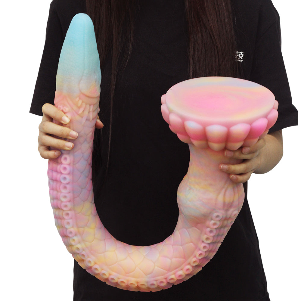 Alien kraken Glow In The Dark Tentacle Dildo