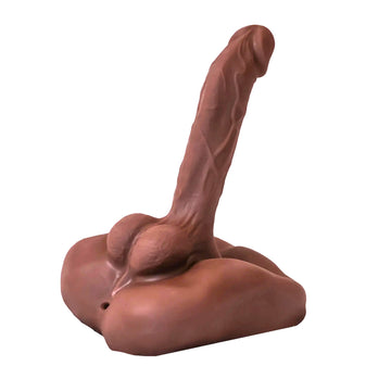 Realistic Black Male 7 Inch Torso Dildo