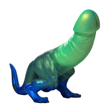 Dinosaur Dildo Green Jurassic Cock 10 Inch
