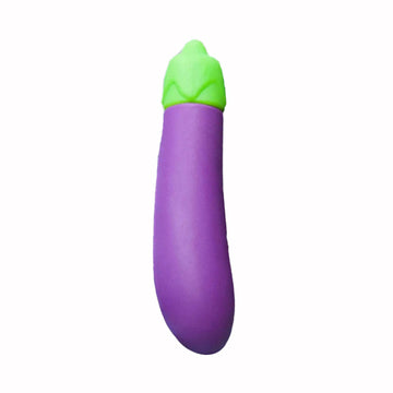 Eggplant vibrator dildo funny sex toys