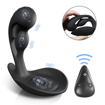 Hands Free Prostate Stimulator Anal Vibrator Male