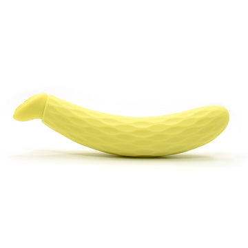 Yellow Clitoris Massager Banana Vibrator